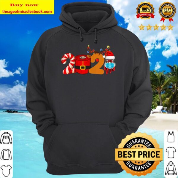 Christmas 2020 Chicken Lover Mask Toilet Paper Gift Hoodie