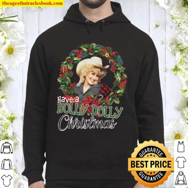 DOLLY PARTON Sweatshirt, Holly Dolly Christmas Hoodie