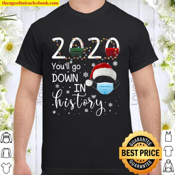 Dachshund 2020 You_ll Go Down In History Shirt