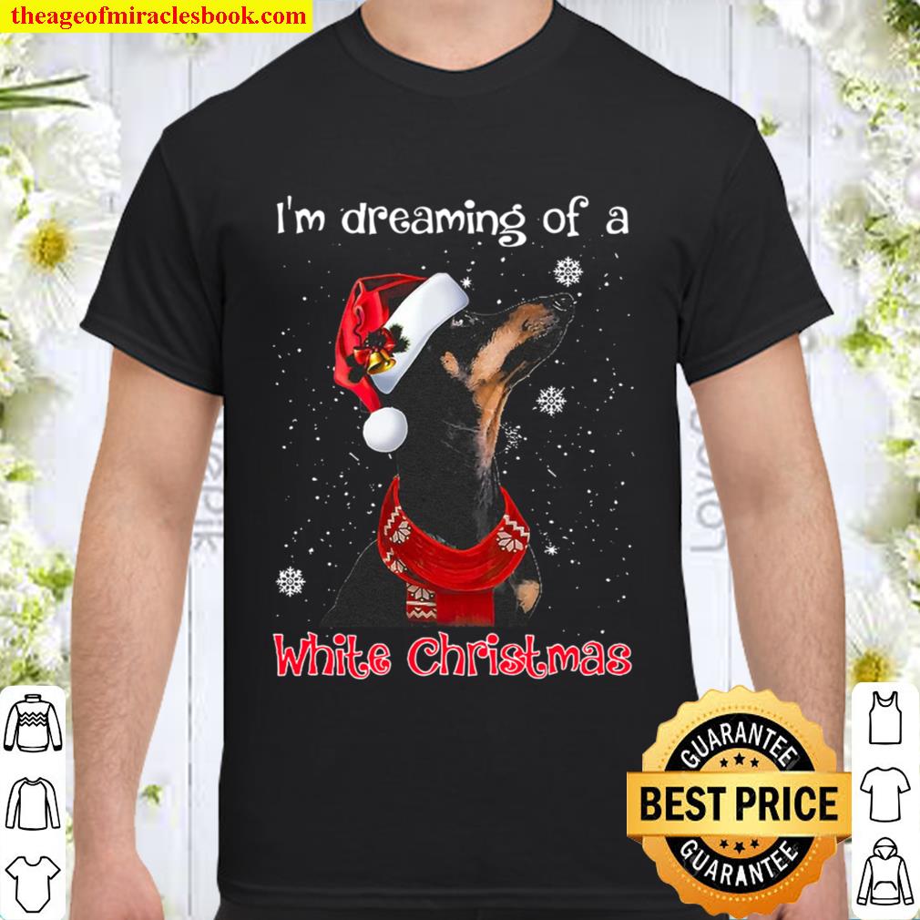 Dachshund I’m Dreaming Of A White Christmas Shirt, Hoodie, Long Sleeved, SweatShirt