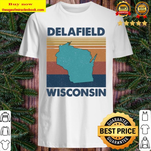 Delafield Wisconsin Retro Vintage Clothing Men Women Custom T-Shirts U Shirt