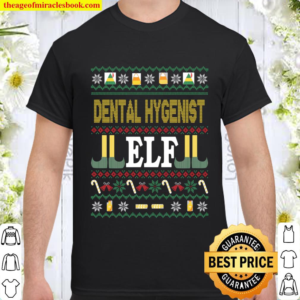 Dental Hygenist Elf Funny Christmas 2020 New Shirt