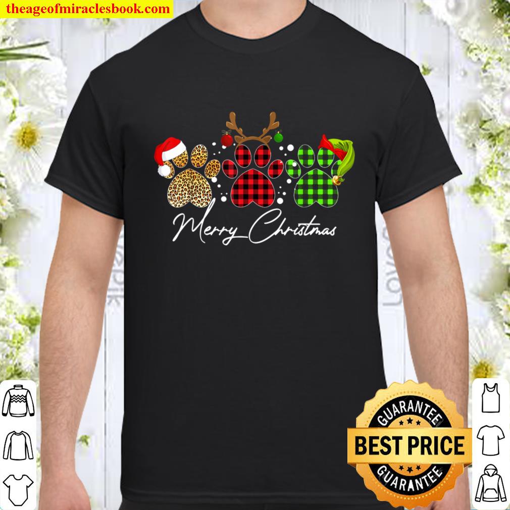 Dog Lover – Paw Merry Christmas 2020 New Shirt