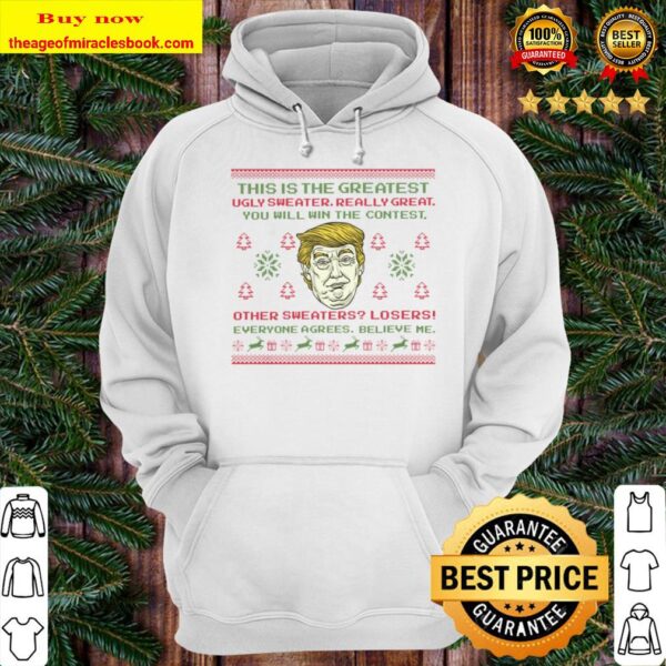 Donald Trump Sweater, Ugly Christmas Sweater, Funny Christmas Sweater, Hoodie