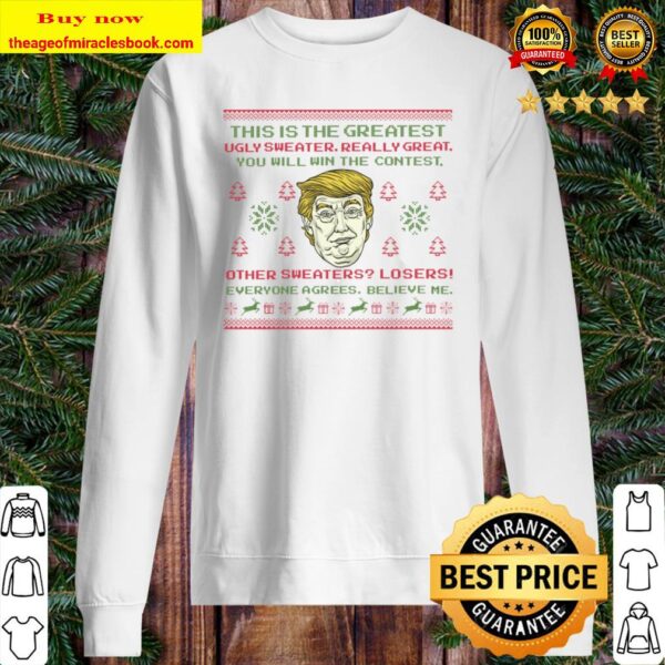 Donald Trump Sweater, Ugly Christmas Sweater, Funny Christmas Sweater, Sweater