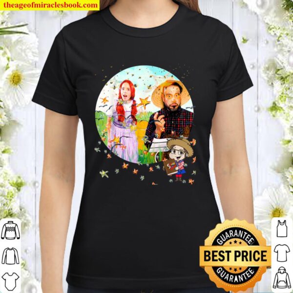 Dorothy _ Scarecrow inspired by Wizard of OZ Classic Women T-Shirt