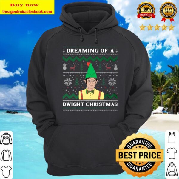 Dreaming Of A Dwight Christmas Funny Dwight Schrute The Office Christm Hoodie