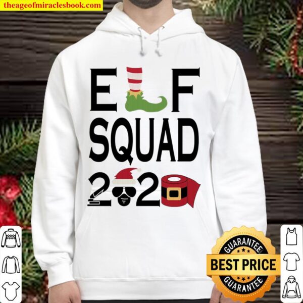 Elf squad 2020 toilet paper Christmas Hoodie