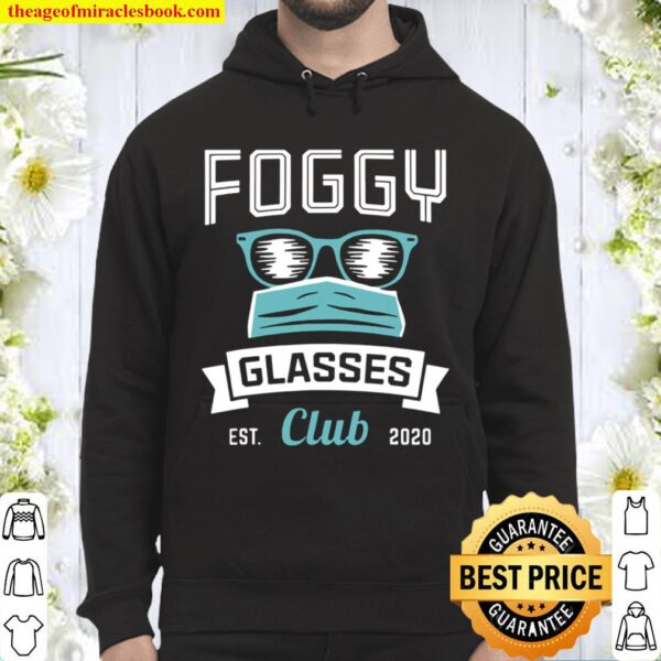 Foggy Glasses Club 2020 Mask Hoodie