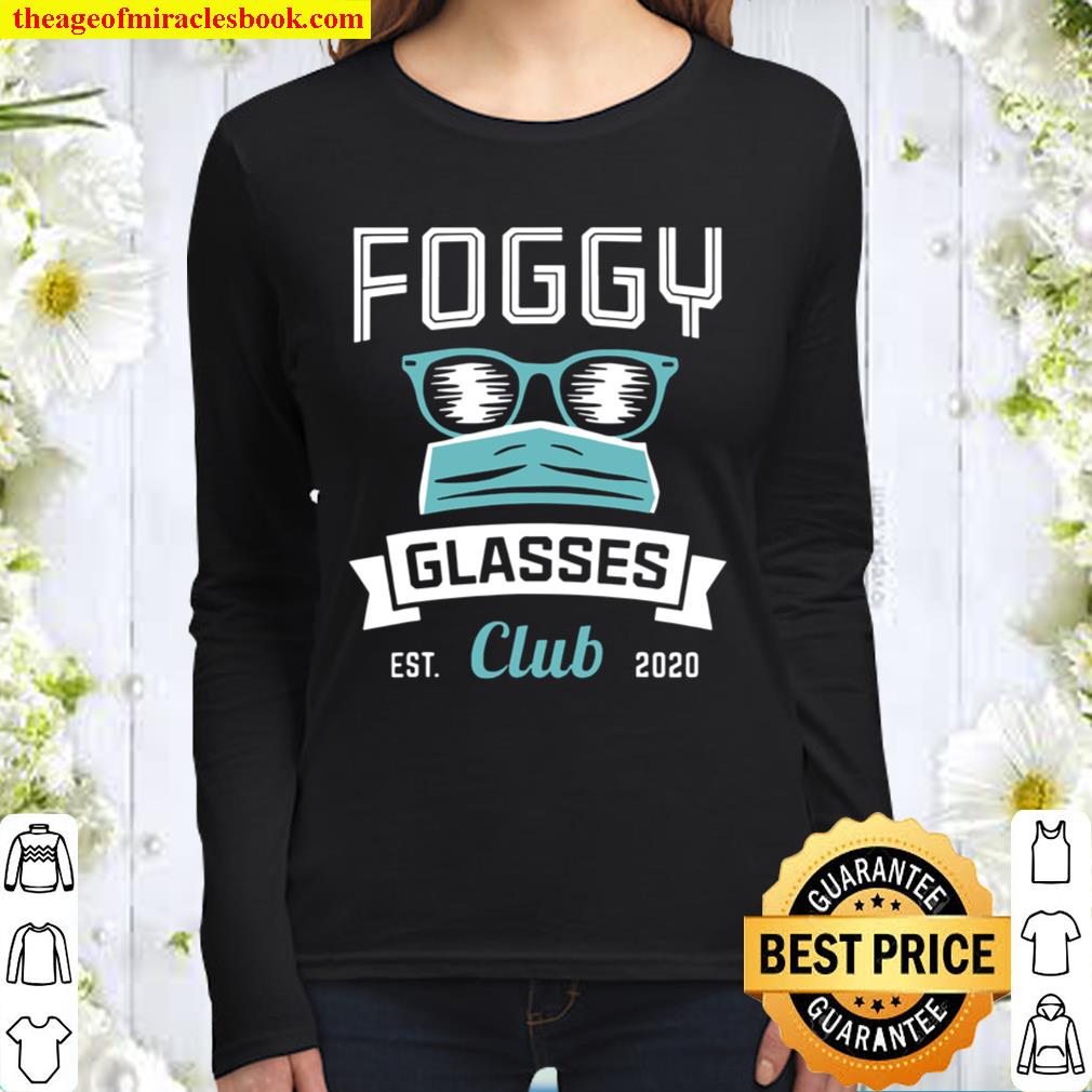 Foggy Glasses Club 2020 Mask Women Long Sleeved