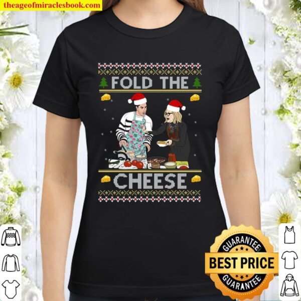 Fold The Cheese Unisex Christmas Classic Women T-Shirt
