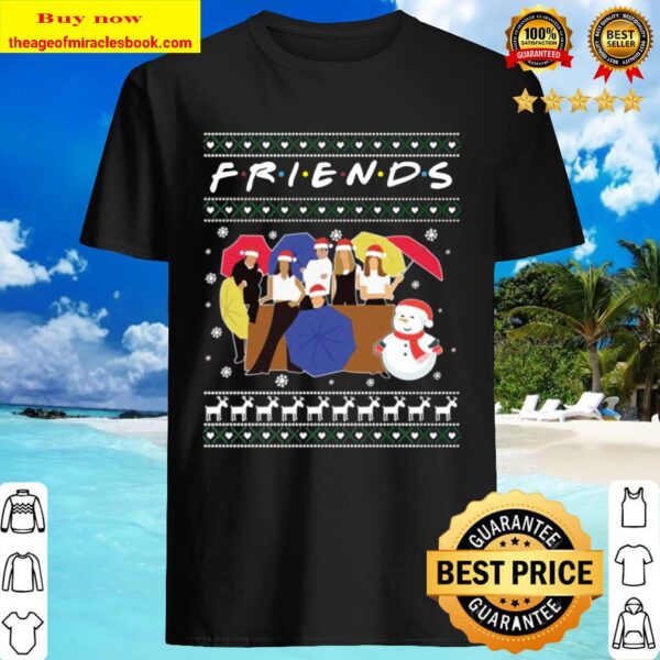 Friends TV Show Ugly Christmas Hoodie – Sweatshirt – Long Sleeve Shirt Shirt