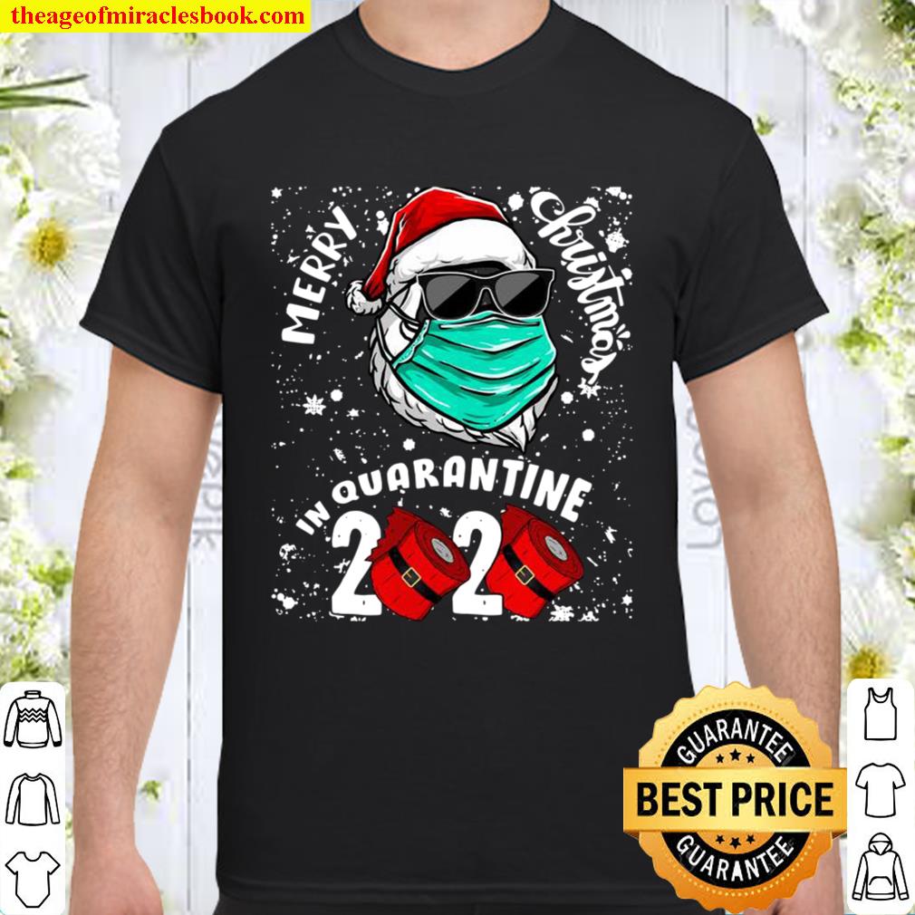 Funny Christmas Santa Face Mask Tee Xmas Holidays new Shirt, Hoodie, Long Sleeved, SweatShirt