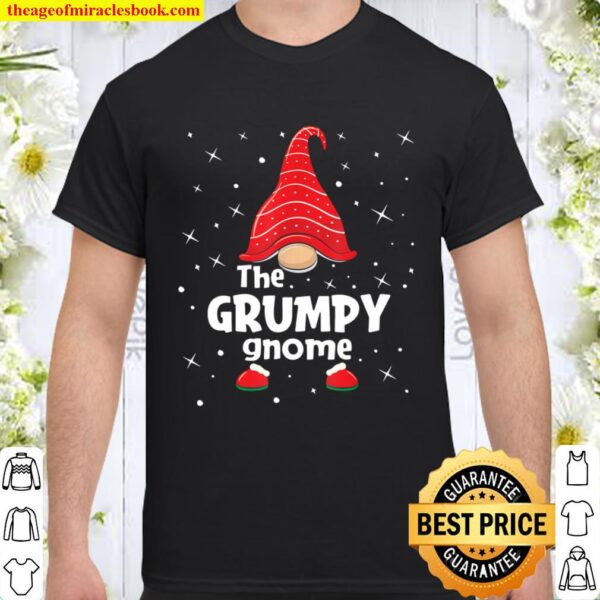 Grumpy Gnome Family Matching Christmas Funny Gift Pajama Shirt