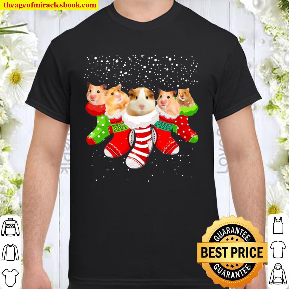 Hamster Christmas Socks Funny Xmas Gifts Shirt