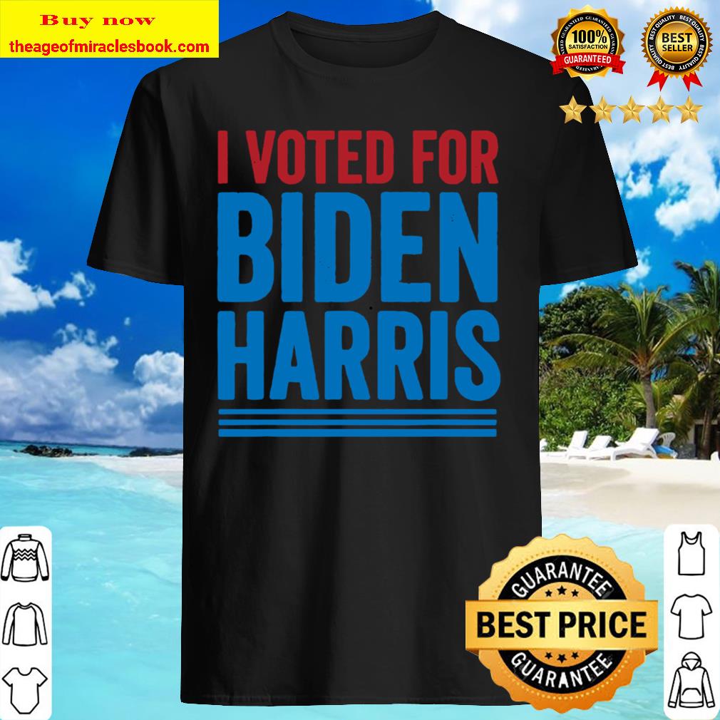 I voted biden harris 2020 Shirt, Hoodie, Tank top, Sweater