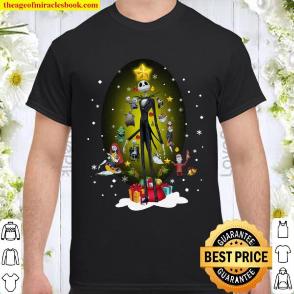 Jack Skellington Christmas Tree Shirt, The Nightmare Before Christmas Shirt