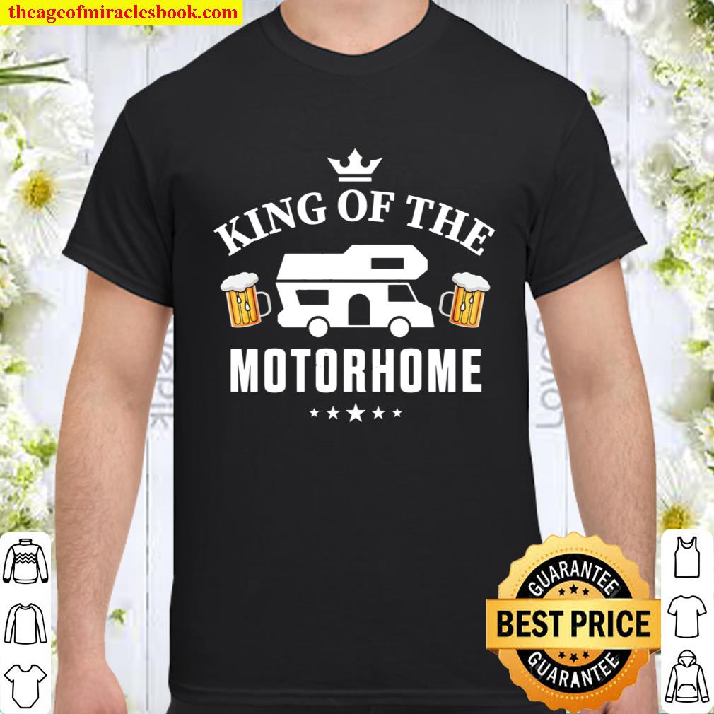 King of the Motorhome Gift for Camping enthusiastic Husband Pullover Shirt