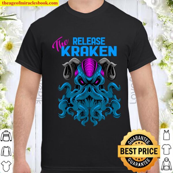 Kraken Sea Monster Vintage Release the Kraken Giant Kraken Shirt
