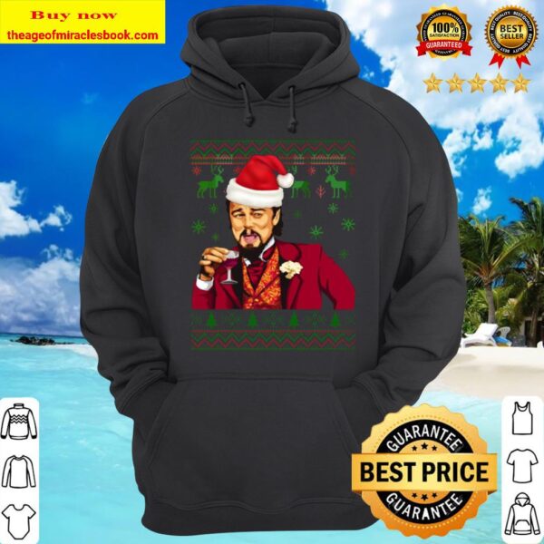 Leonardo Dicaprio Santa Christmas Shirt Funny Ugly Christmas Sweater S Hoodie