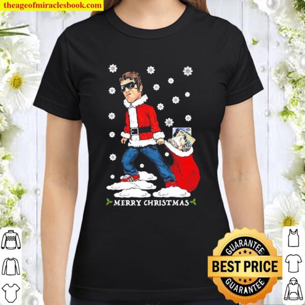 Liam Gallagher Merry Christmas Classic Women T-Shirt