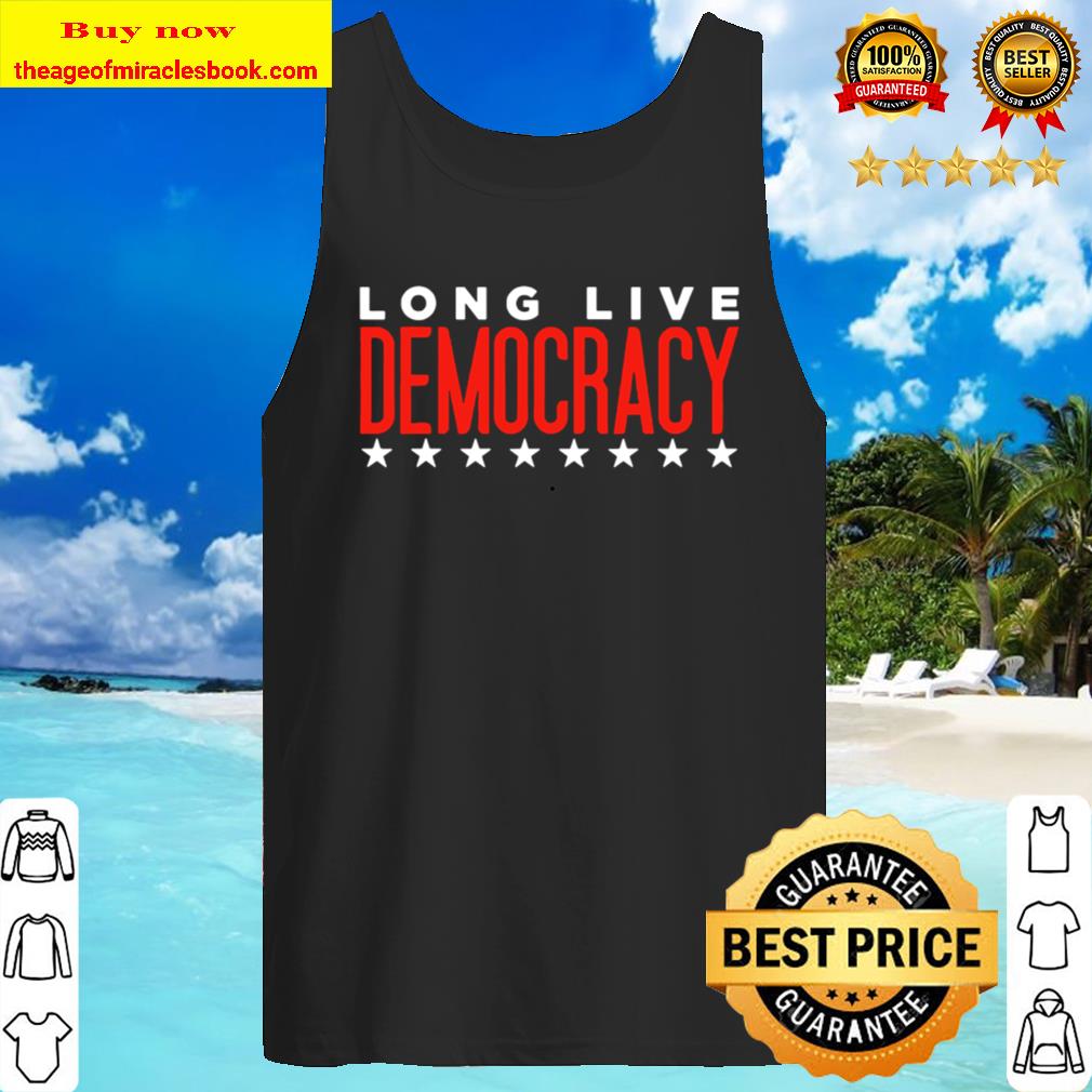 Long Live Democracy Stars Election Tank Top