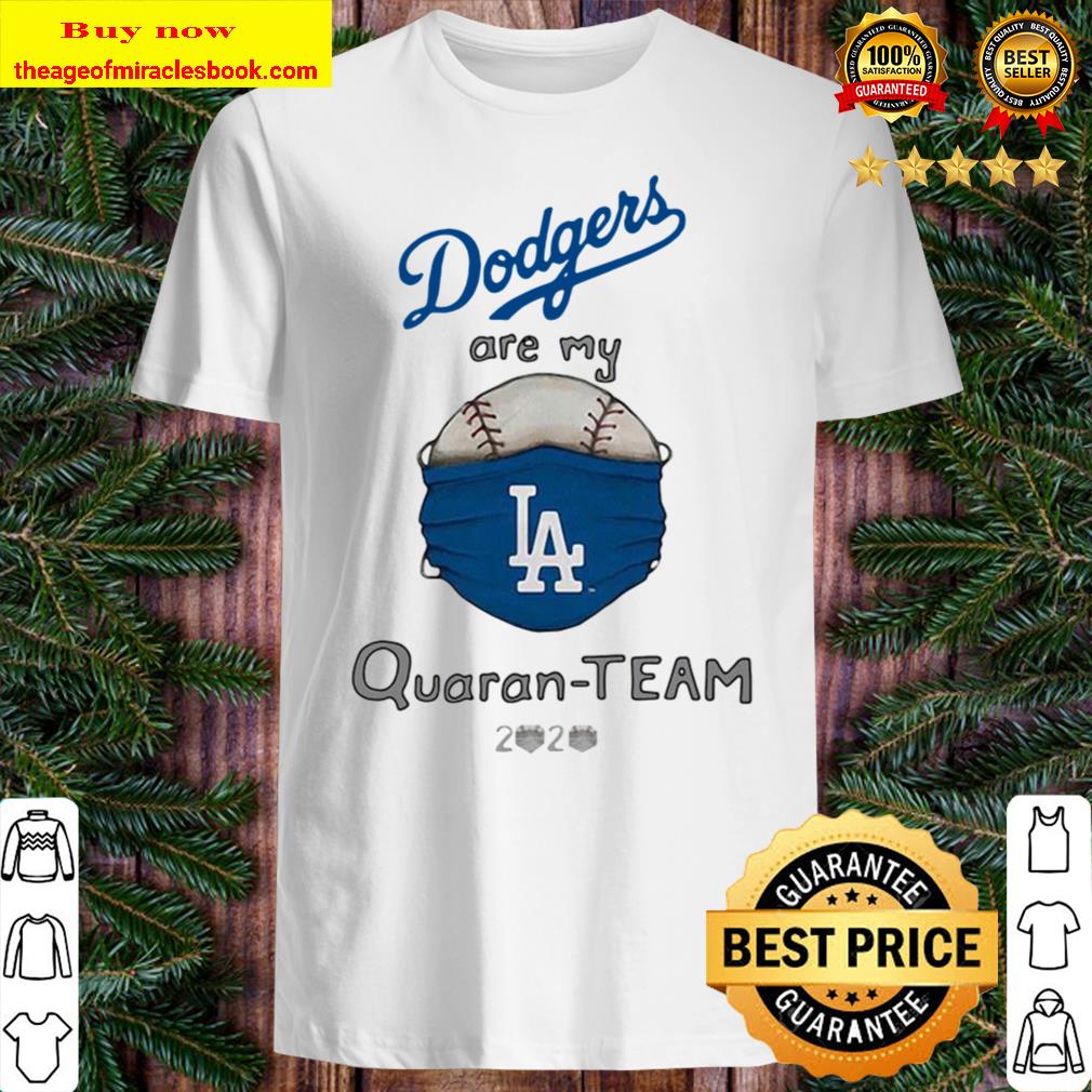 Los Angeles Dodgers Tiny Turnip White Quaranteam Limited Shirt, Hoodie, Tank top, Sweater