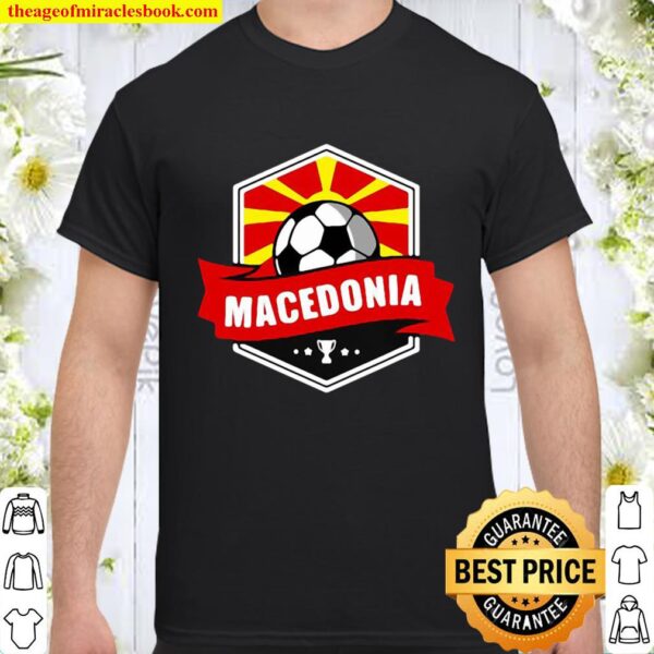 Macedonia soccer jersey kit 2020 2021 ball flag Shirt
