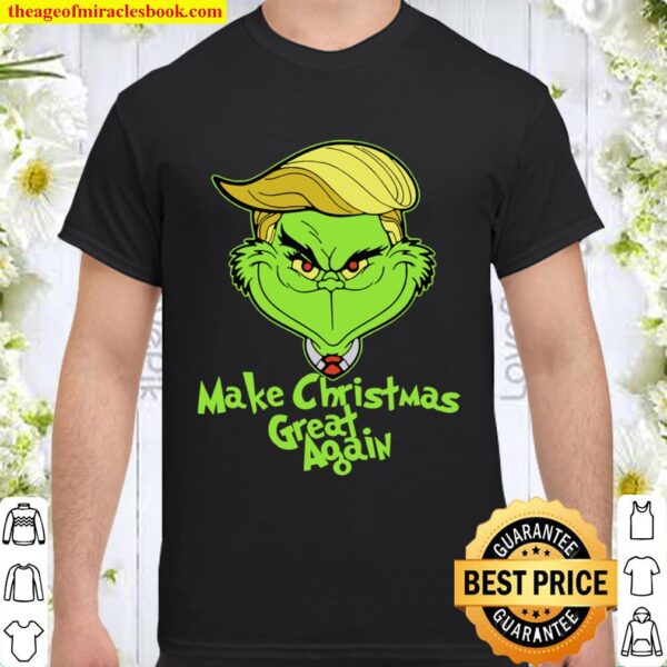 Make christmas Funny great again G.rinch Trump Shirt
