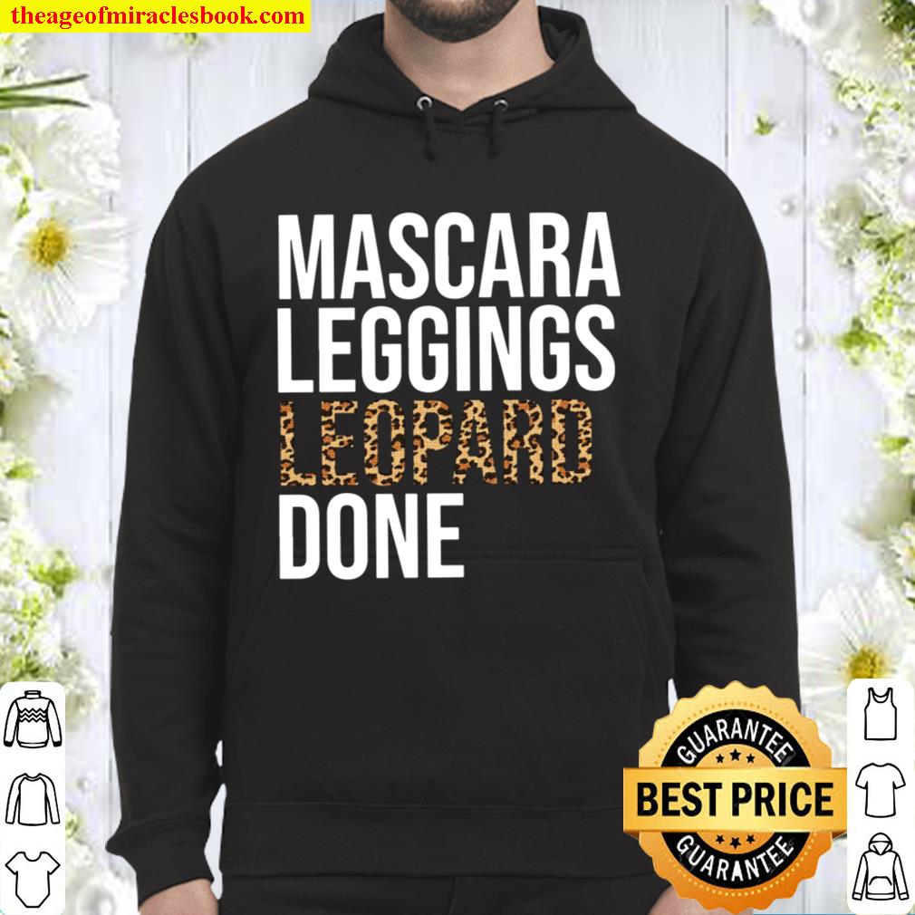 Mascara Leggings Leopard Done Hoodie