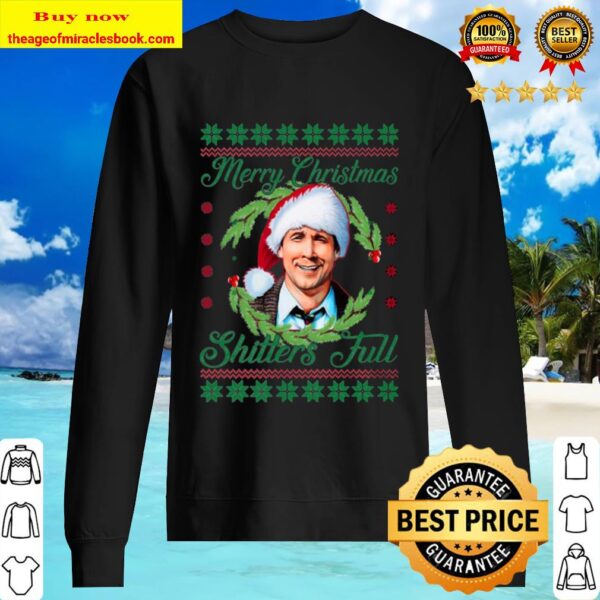 Merry Christmas Shitters Full Clark Griswold Christmas Vacation Ugly C Sweater