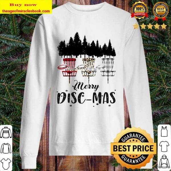 Merry disc-mas pine christmas Sweater