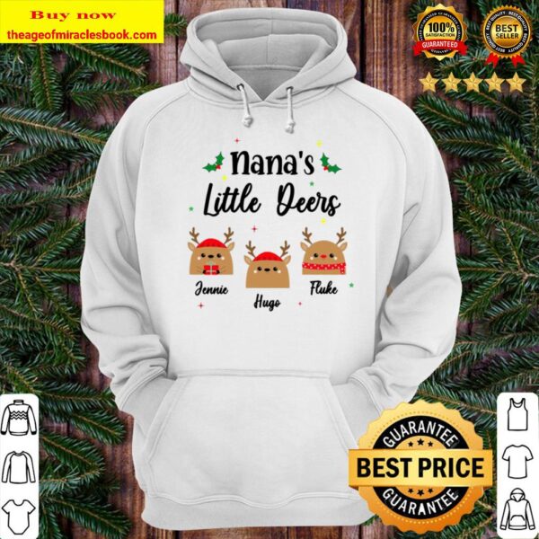 Nana’s Little Deers Christmas Personalized Hoodie