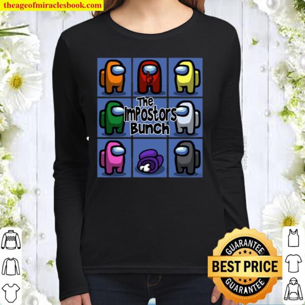 Official Among Us The Impostors Bunch Women Long Sleeved