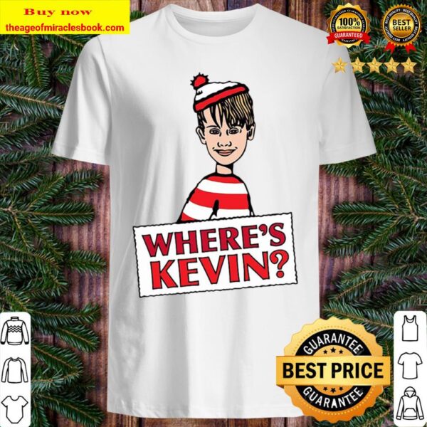 Official Where’s Kevin Merry Christmas Shirt