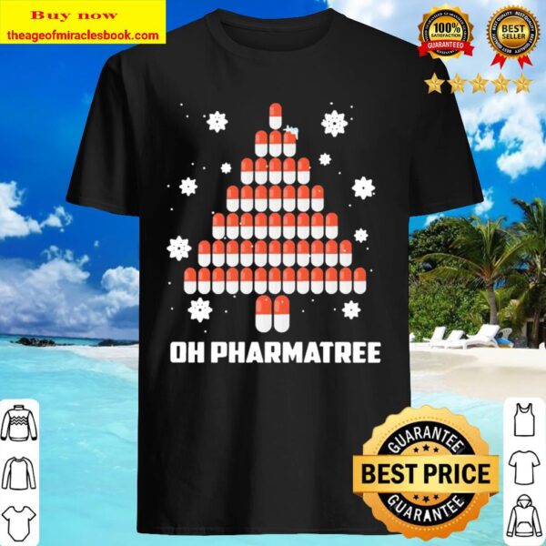Oh Pharmacist Tree Christmas Shirt