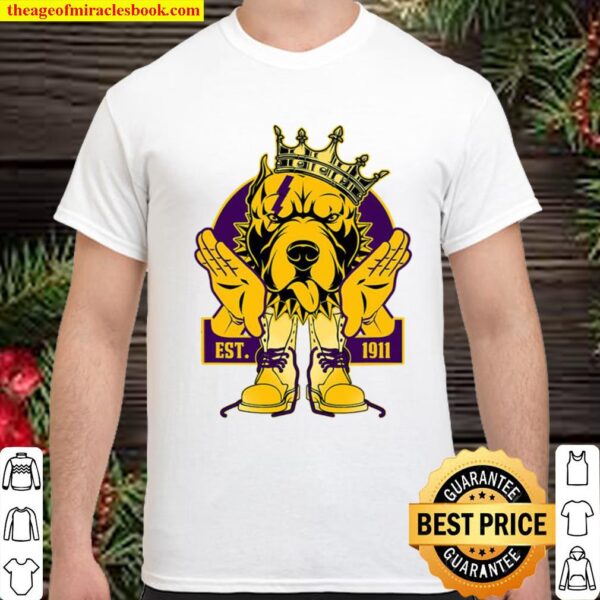 Omega 1911 Bulldog Crown Psi Hand Sign Army Boots Phi Shirt