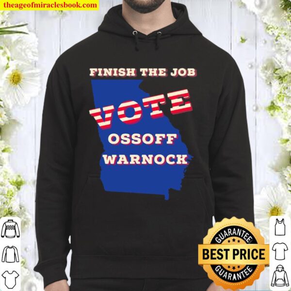 Ossoff warnock vote georgia senate Hoodie