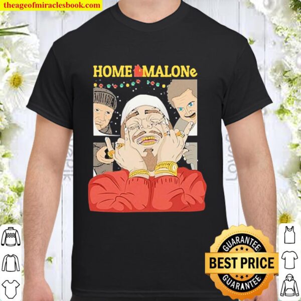 Post Malone Home Malone Ugly Christmas Shirt