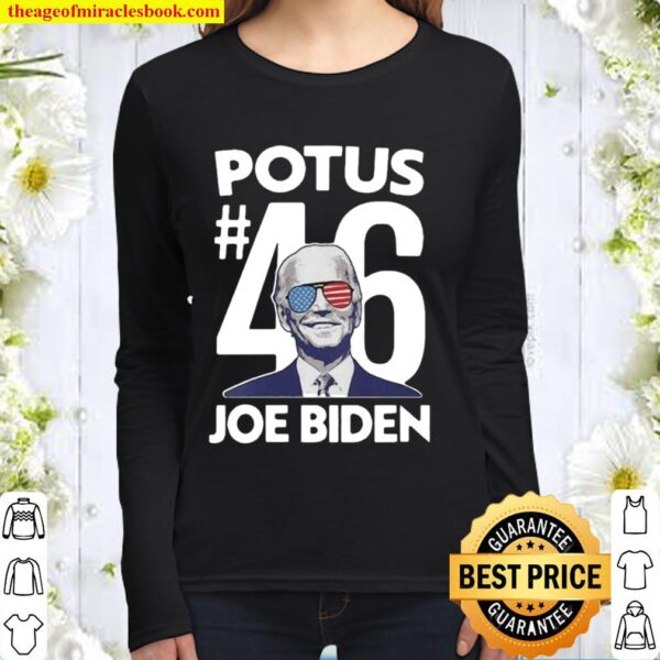 Potus Potus 46th Joe Biden president of the United States Women Long Sleeved