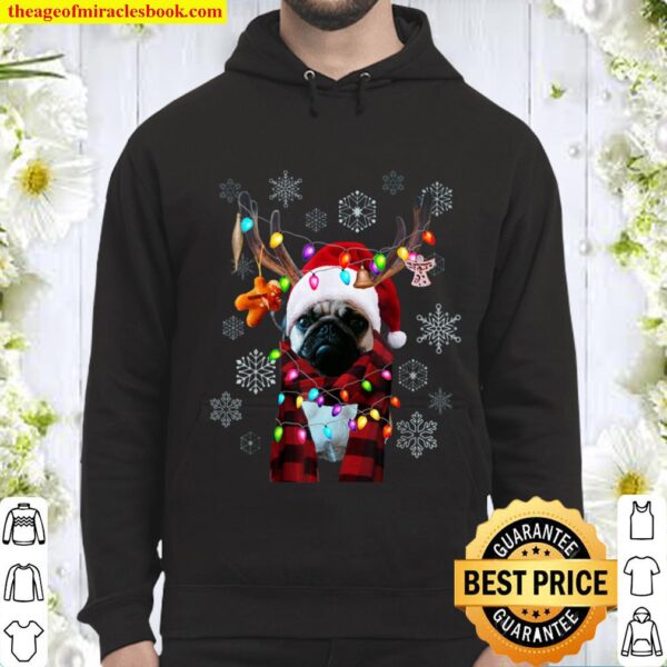 Pug Christmas, Dog Owner Gift, Pug Lover, Funny Christmas Hoodie