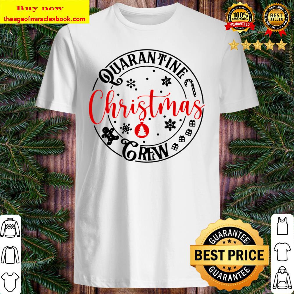 Quarantine Christmas Crew Shirts 2020 Matching Family Christmas Raglan Shirt Quarantine Santa Shirts Christmas Family Pajamas Tees 
