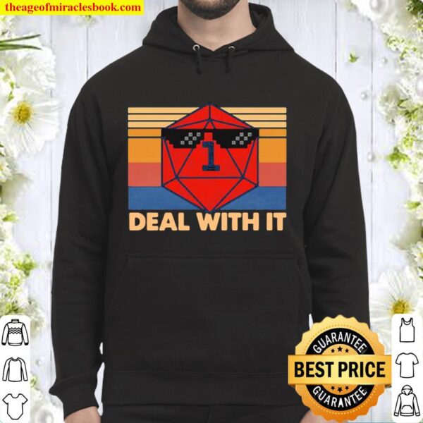 Roll game deal with it vintage retro Hoodie