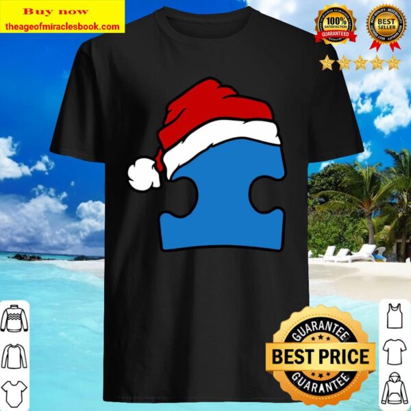 Santa Autism Christmas Shirt