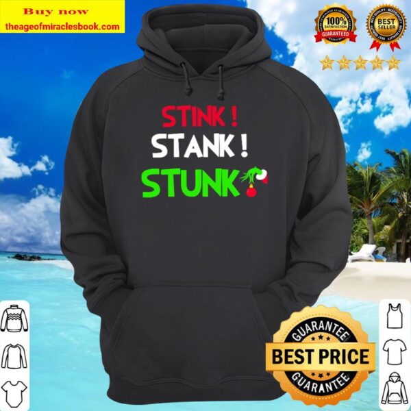 Stink Stank Stunk Matching Family Christmas Pajamas Hoodie