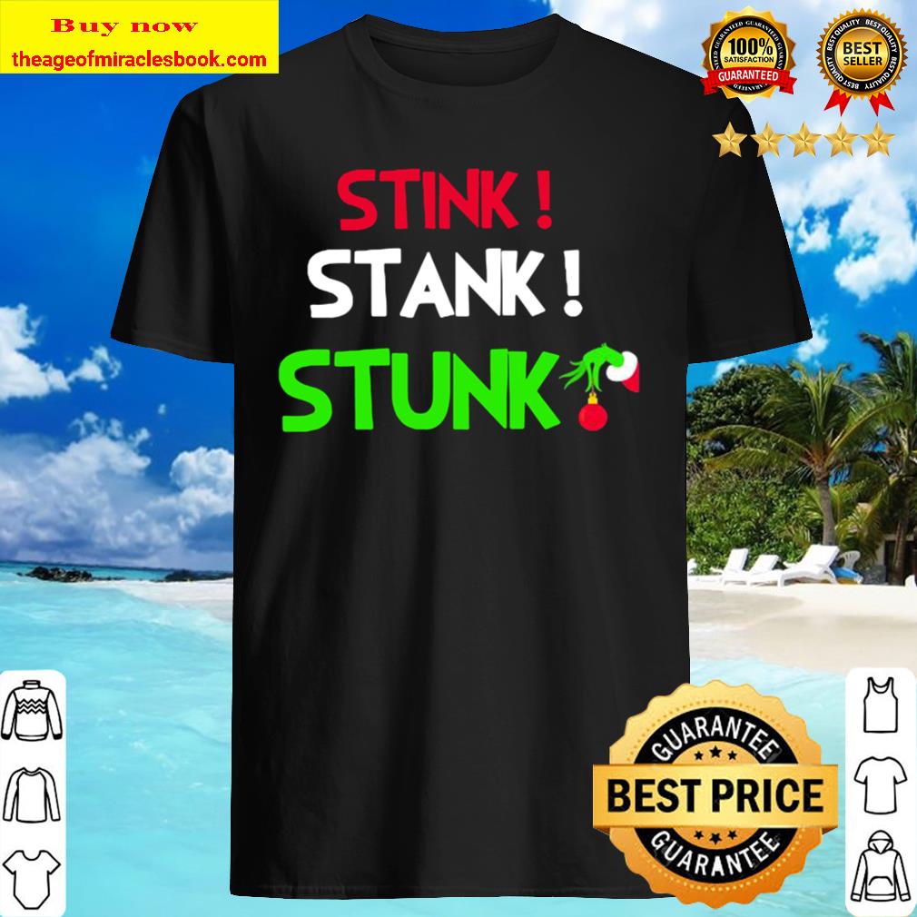Stink Stank Stunk Matching Family Christmas Pajamas New Shirt, Hoodie, Tank top, Sweater