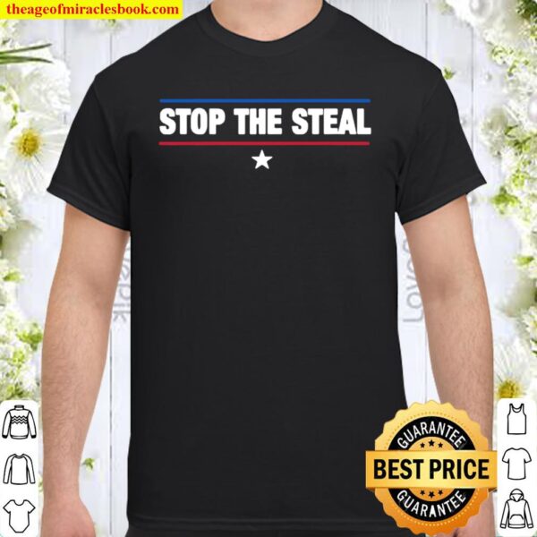 Stop the steal trump-biden election results 2020 political Shirt