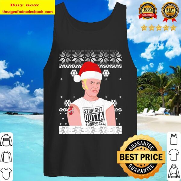 Straight Outta Zonnedael Ugly Christmas Tank Top