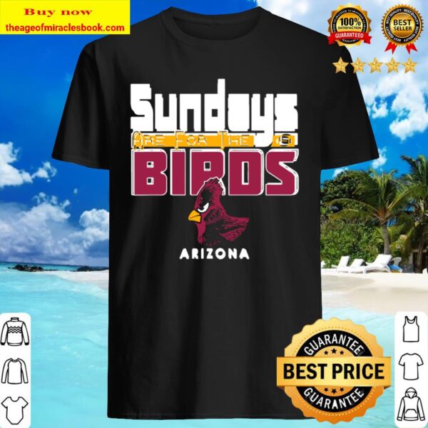 Sundays Are For The Birds Arizona Varsity Retro Football Shirt