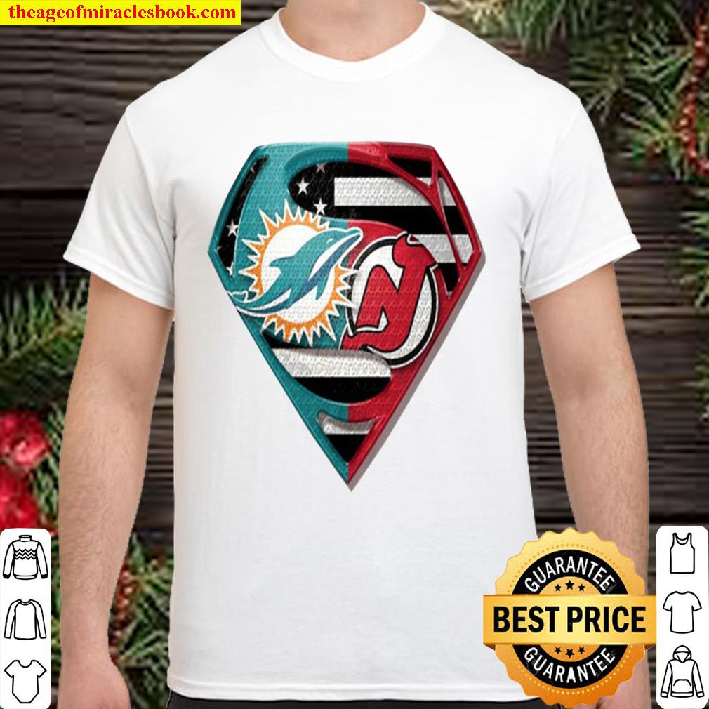 Superman Miami Dolphins vs New Jersey Devils 2020 Shirt, Hoodie, Long  Sleeved, SweatShirt